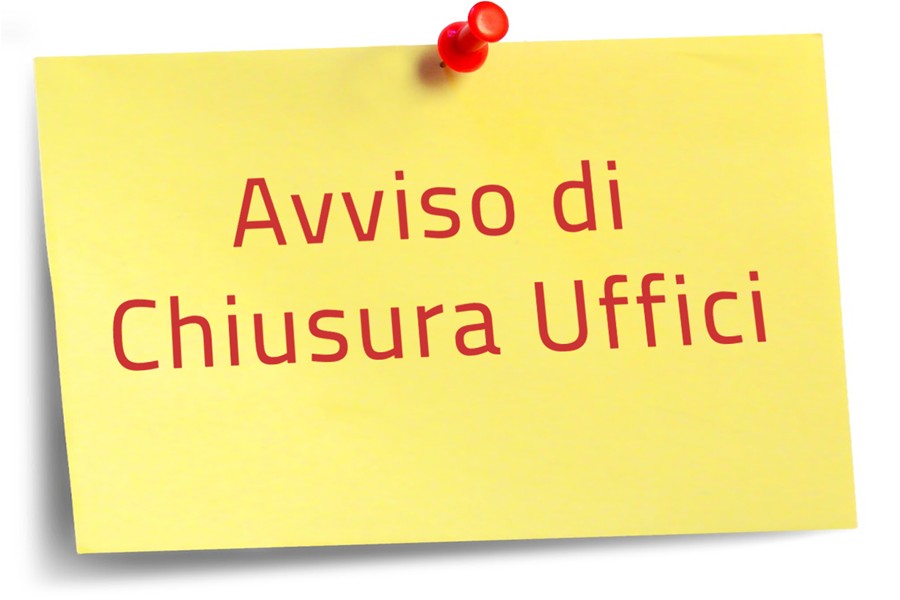 Chiusura ufficio per corso di aggiornamento